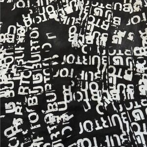 Burton Black and White Graphic bandana